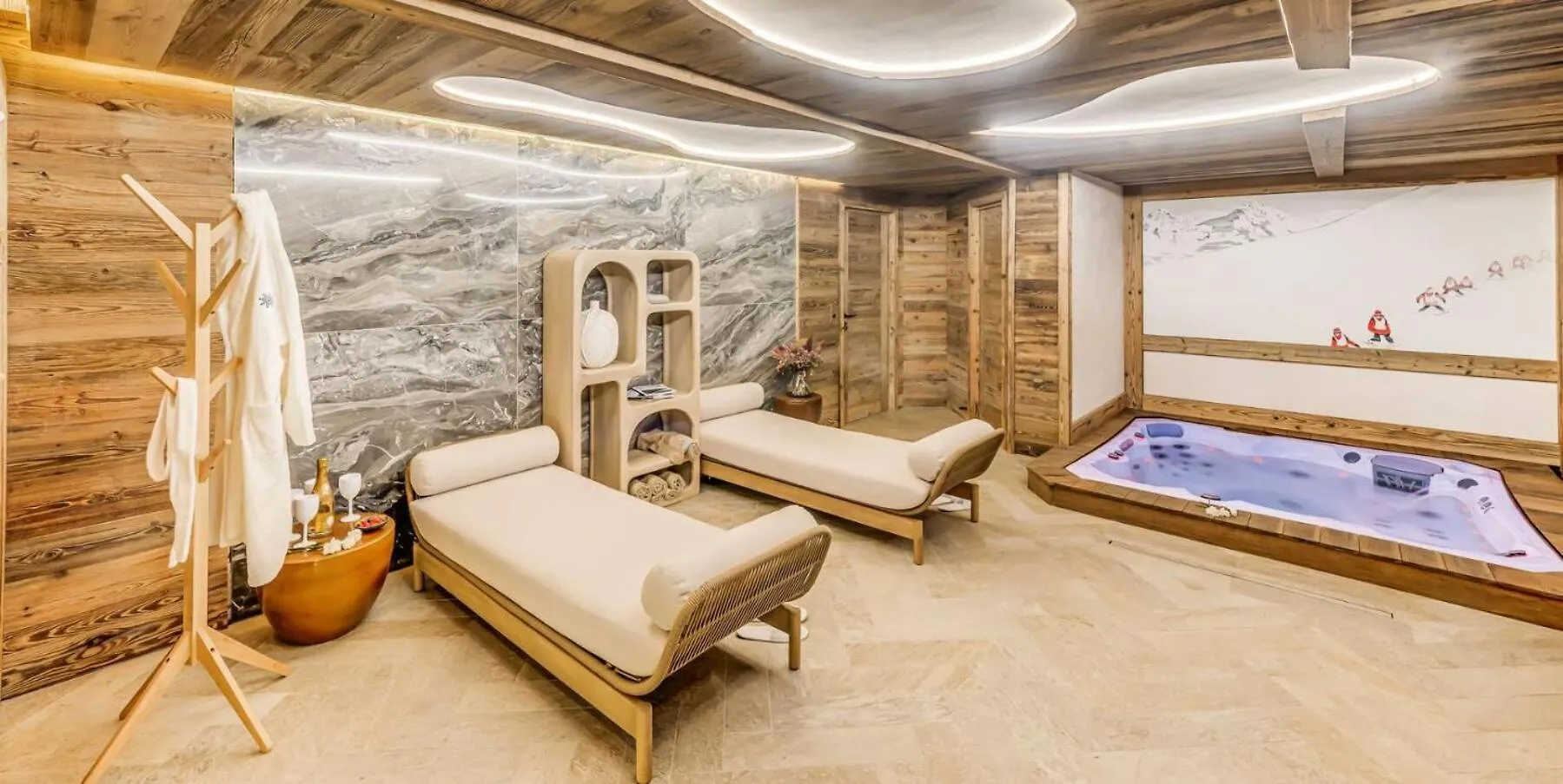 Chalet Sneg - Chalets Pour 12 Personnes 631 Tignes