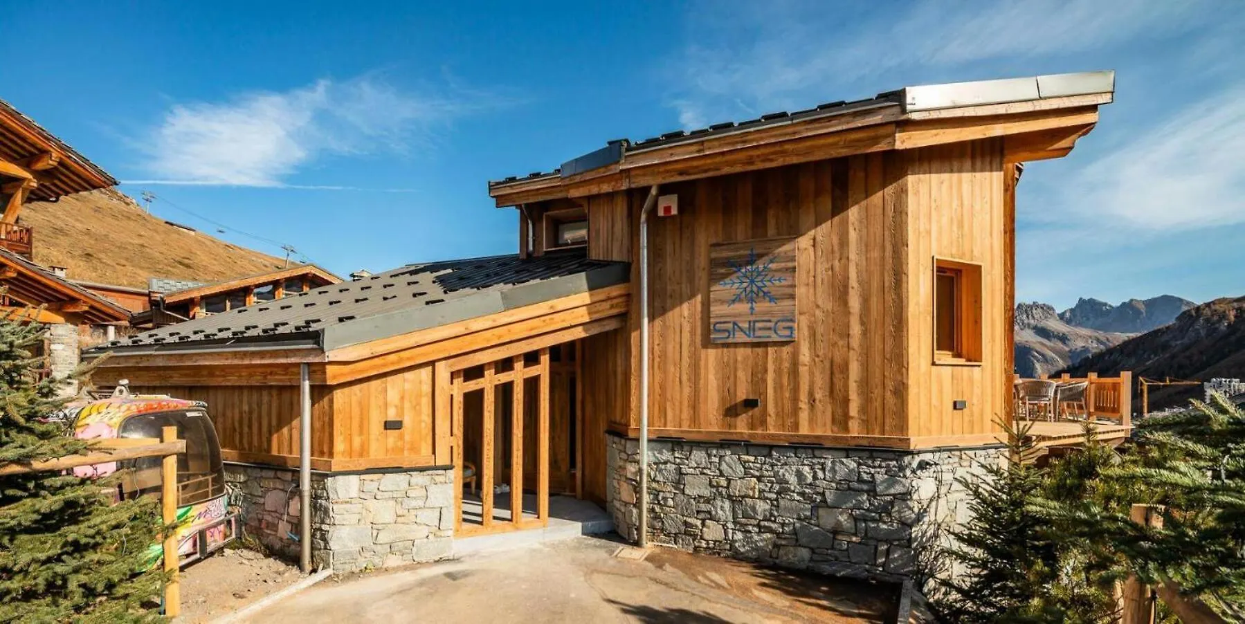 Chalet Sneg - Chalets Pour 12 Personnes 631 Tignes France